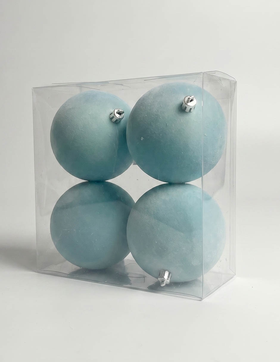 Set De Esferas Navideñas Con 4 Piezas 3