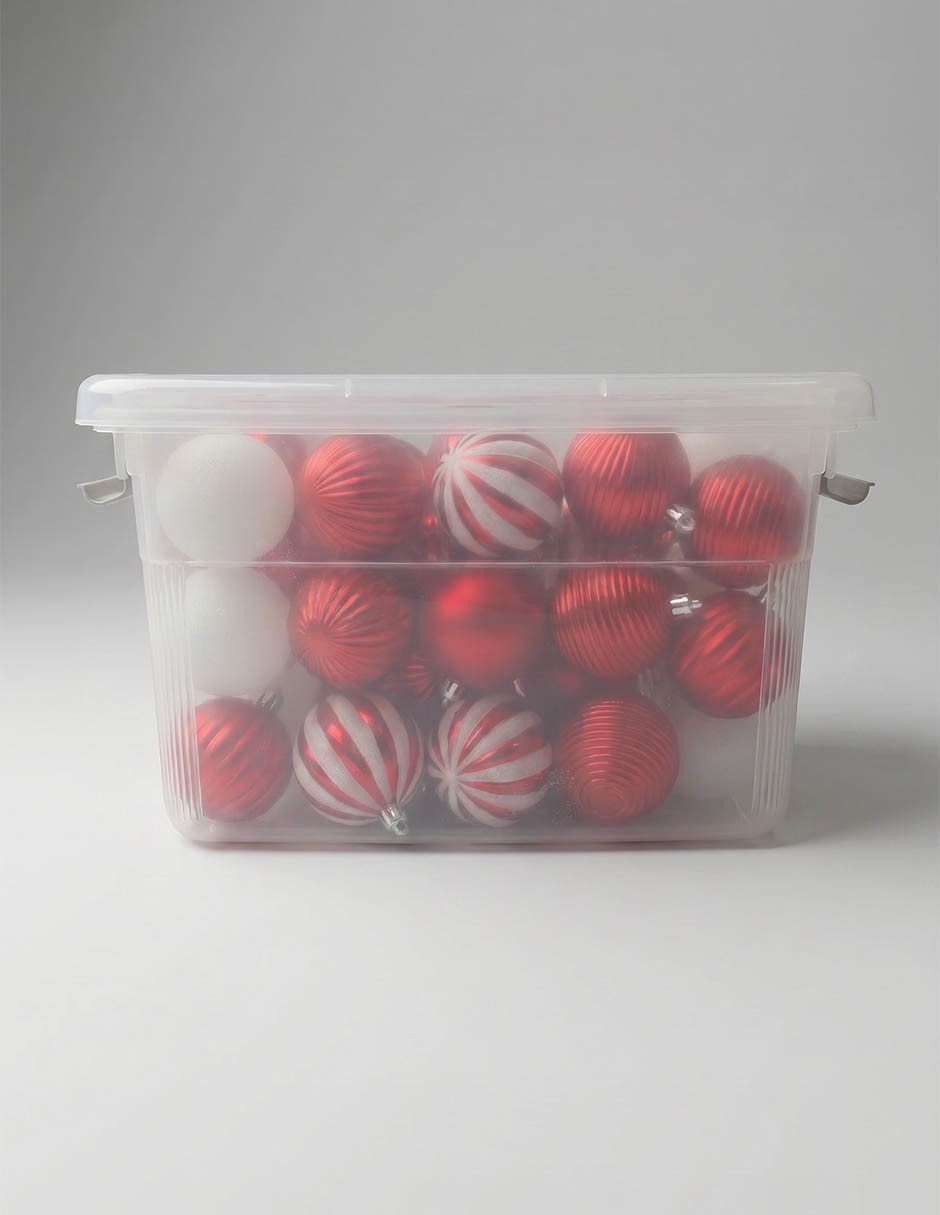 Set de esferas navideñas con 50 piezas 1