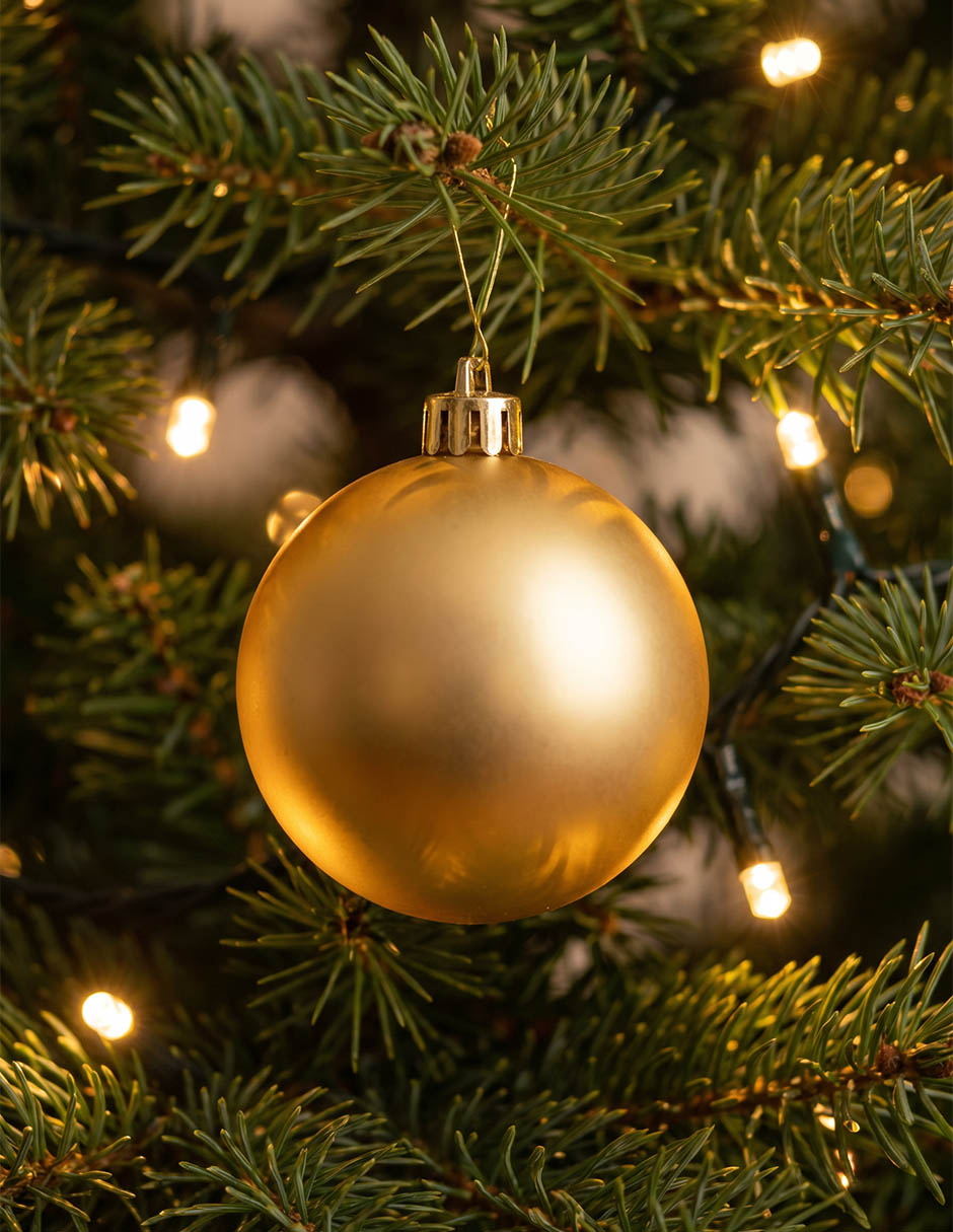 Set de esferas navideñas con 50 piezas Set de esferas navideñas con 50 piezas