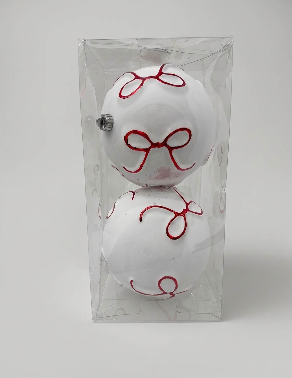 Set esfera navideña con 2 piezas 1