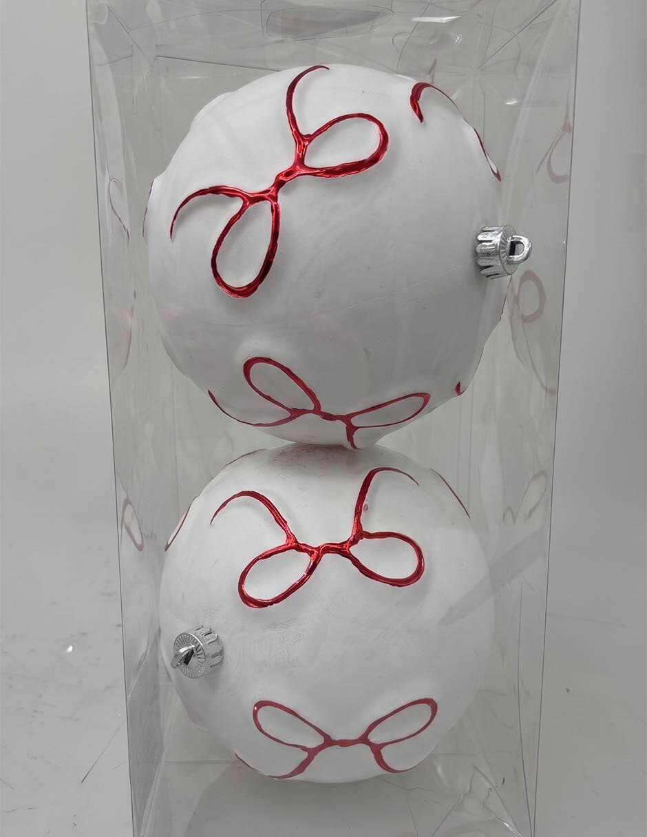 Set esfera navideña con 2 piezas 3