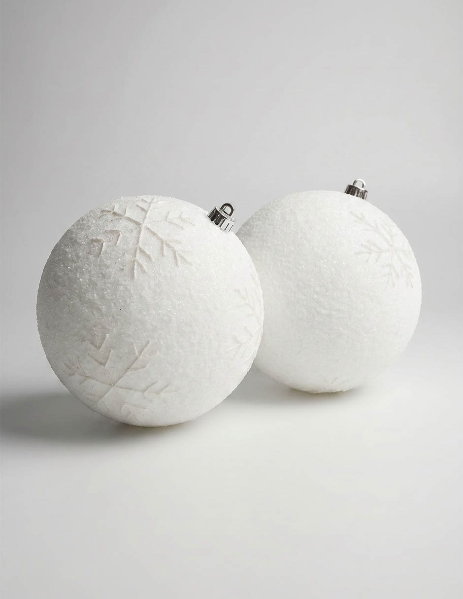Set de esfera navideña con 2 piezas 2