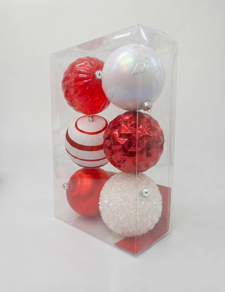 Set esfera navideña con 6 piezas 3