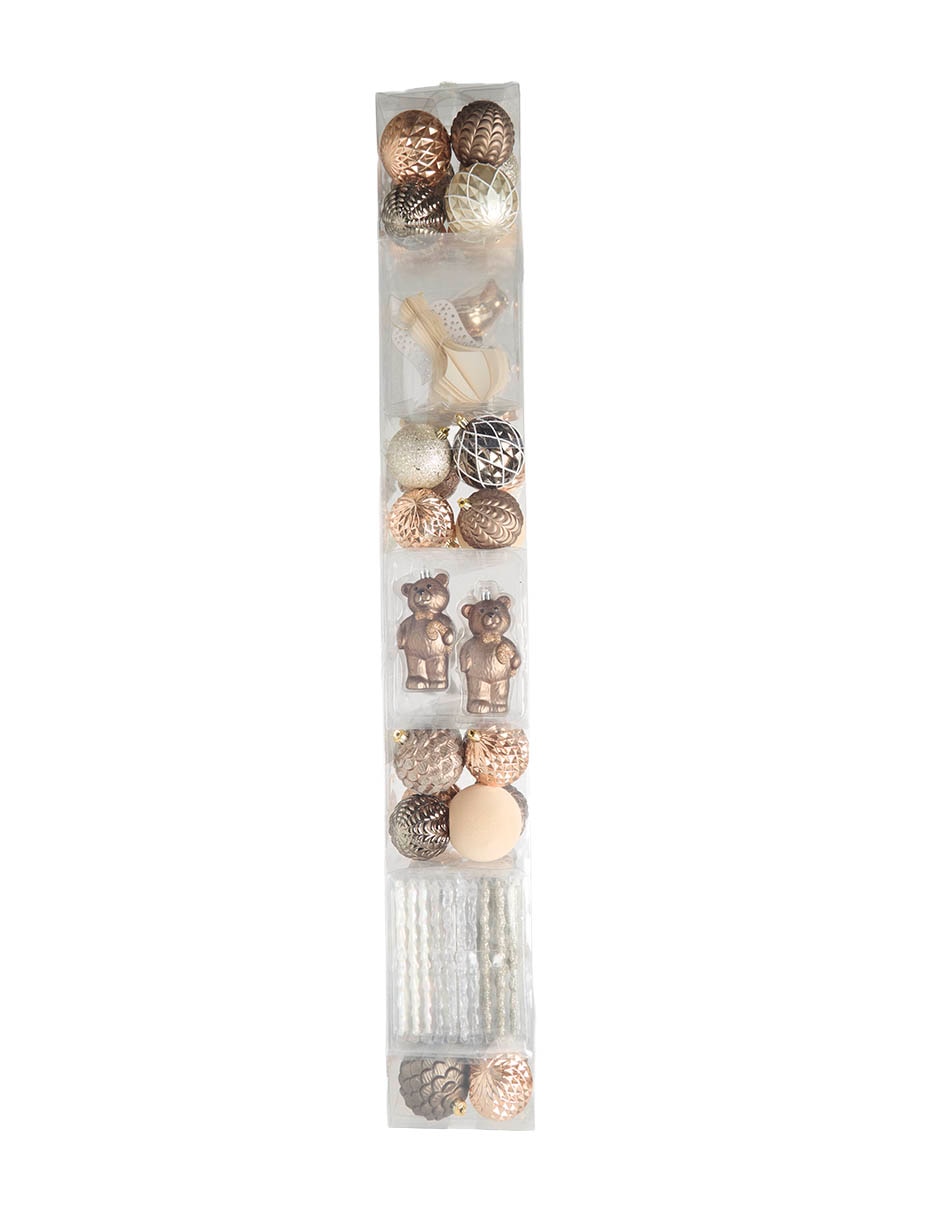 Set de esfera navideña con 70 piezas 1