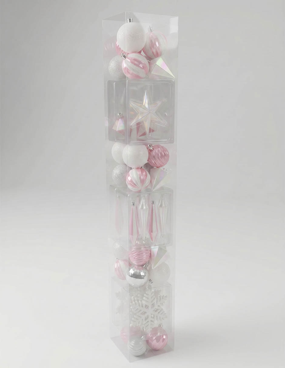 Set de esferas Navideñas con 38 piezas