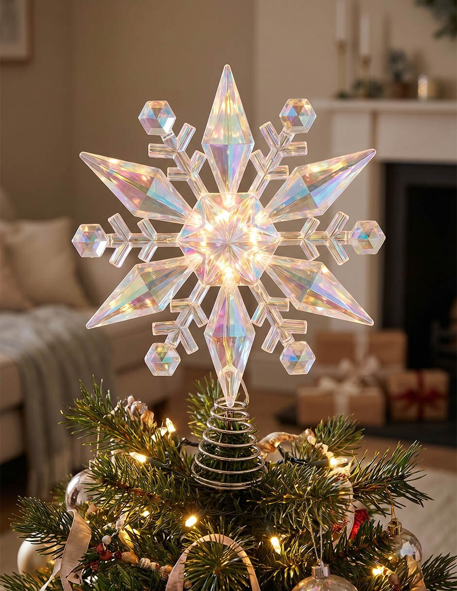 Punta para árbol navideño 4