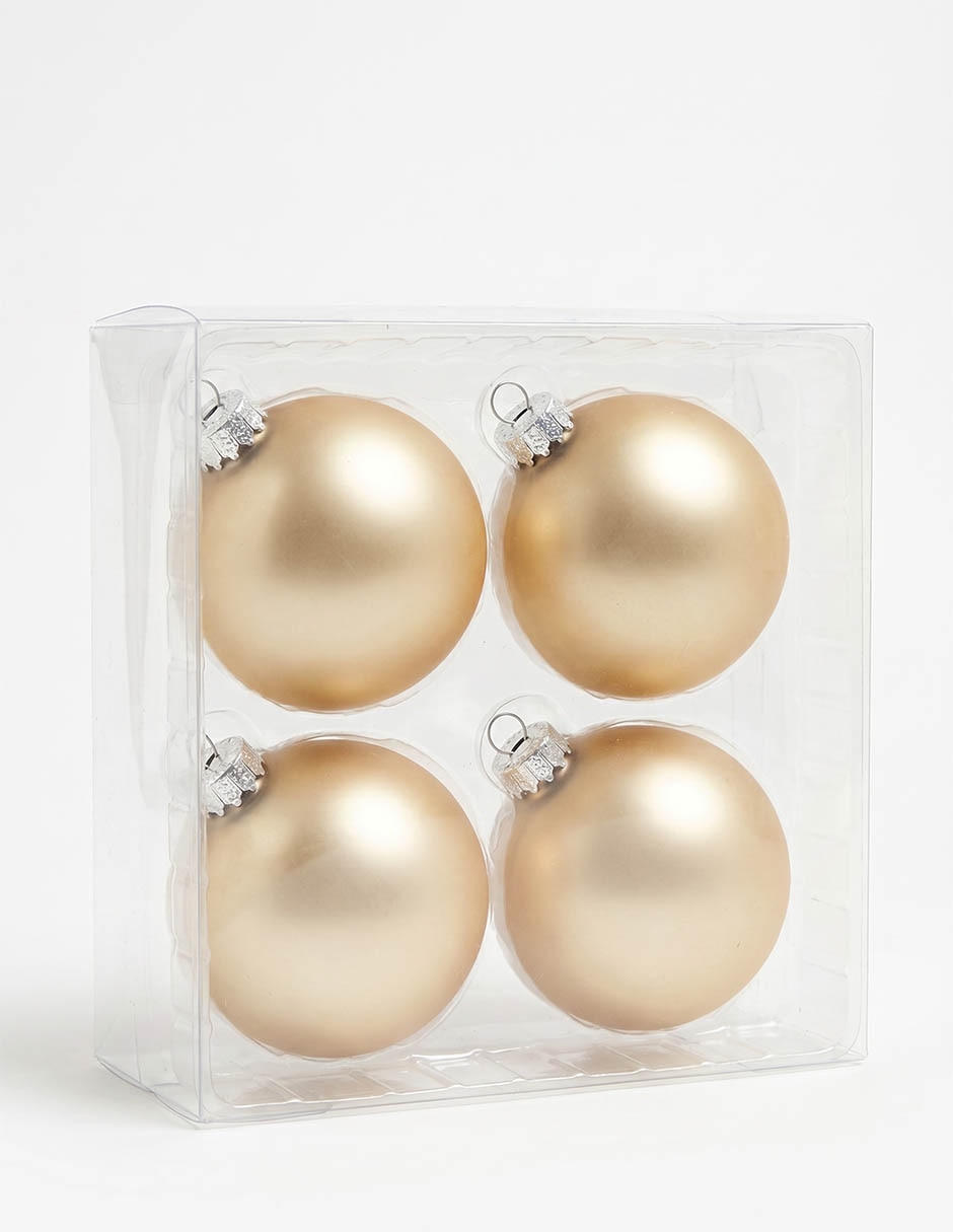 Set esferas navideñas con 4 piezas 1
