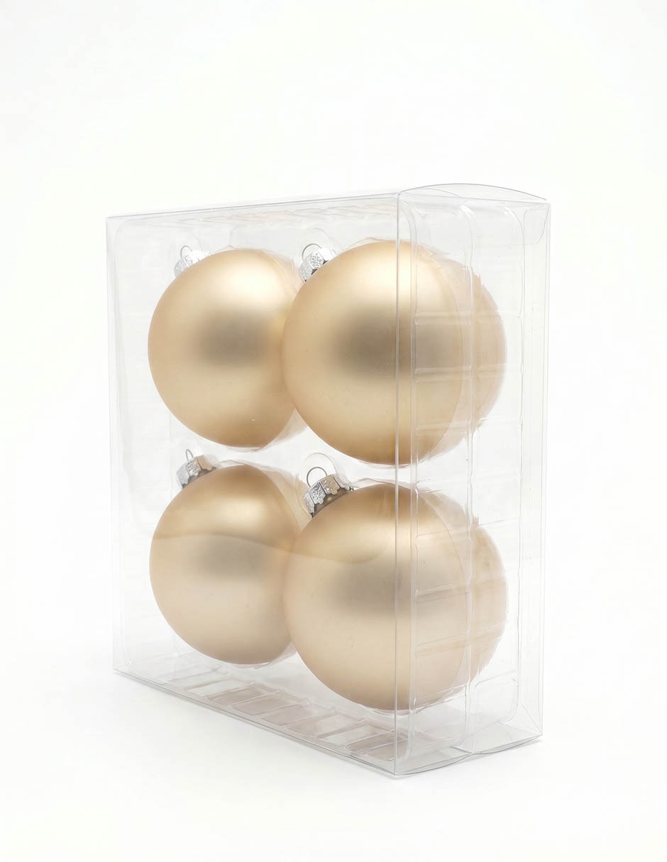 Set esferas navideñas con 4 piezas 2