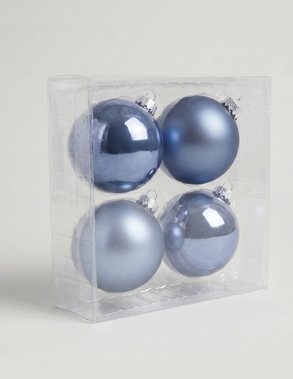 Set esfera navideña con 4 piezas 2