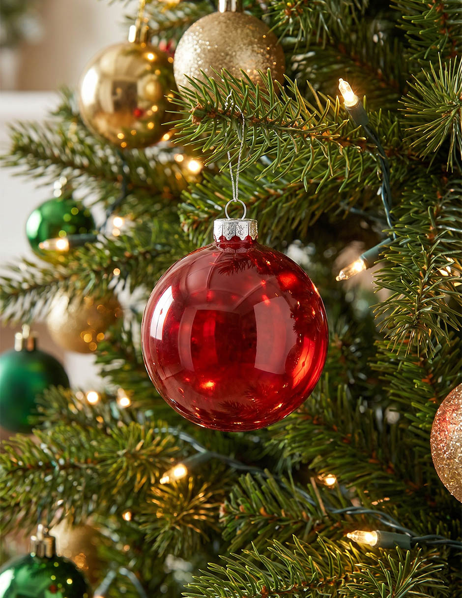Set de esferas navideñas con 6 piezas 3