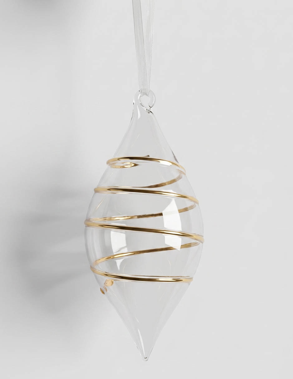 Ornamento navideño gota 1
