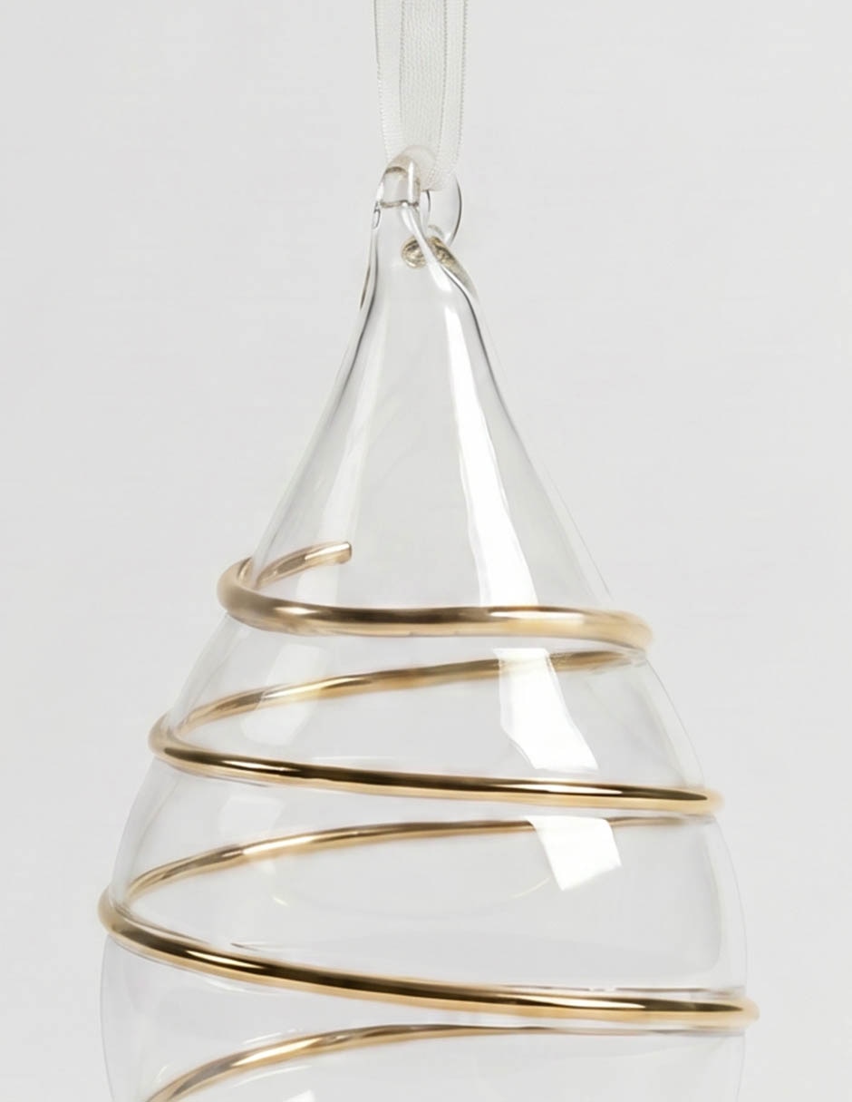 Ornamento navideño gota 2