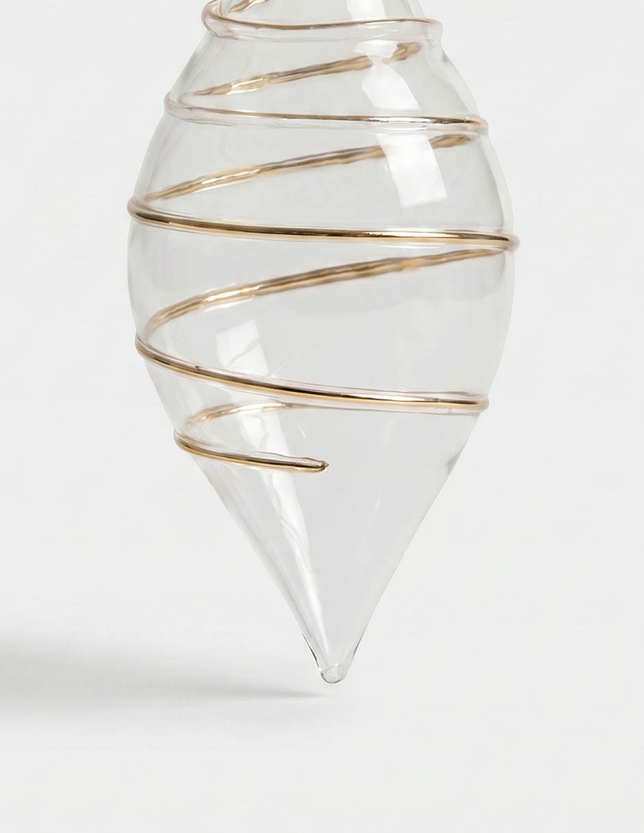 Ornamento navideño gota 3
