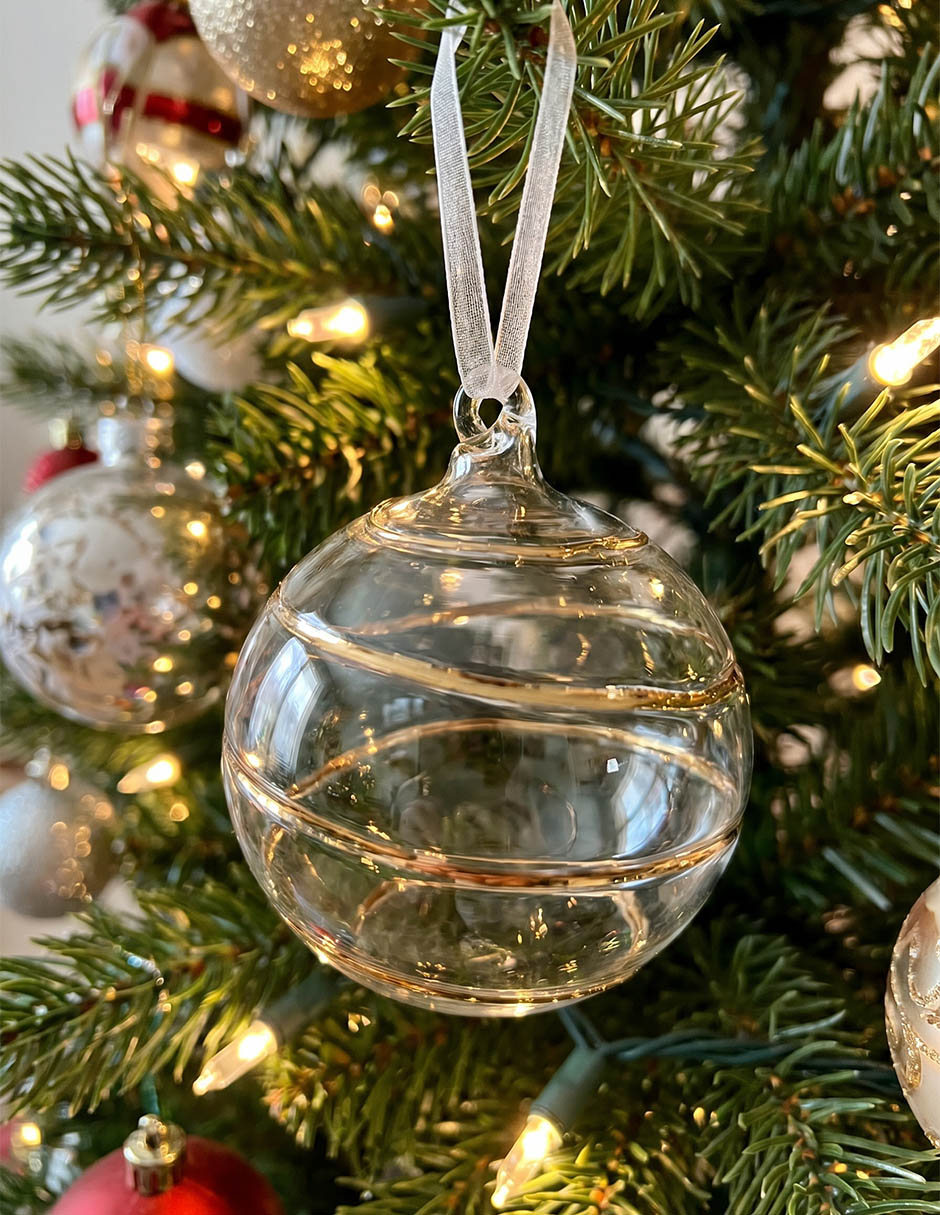 Ornamento navideño esfera 4
