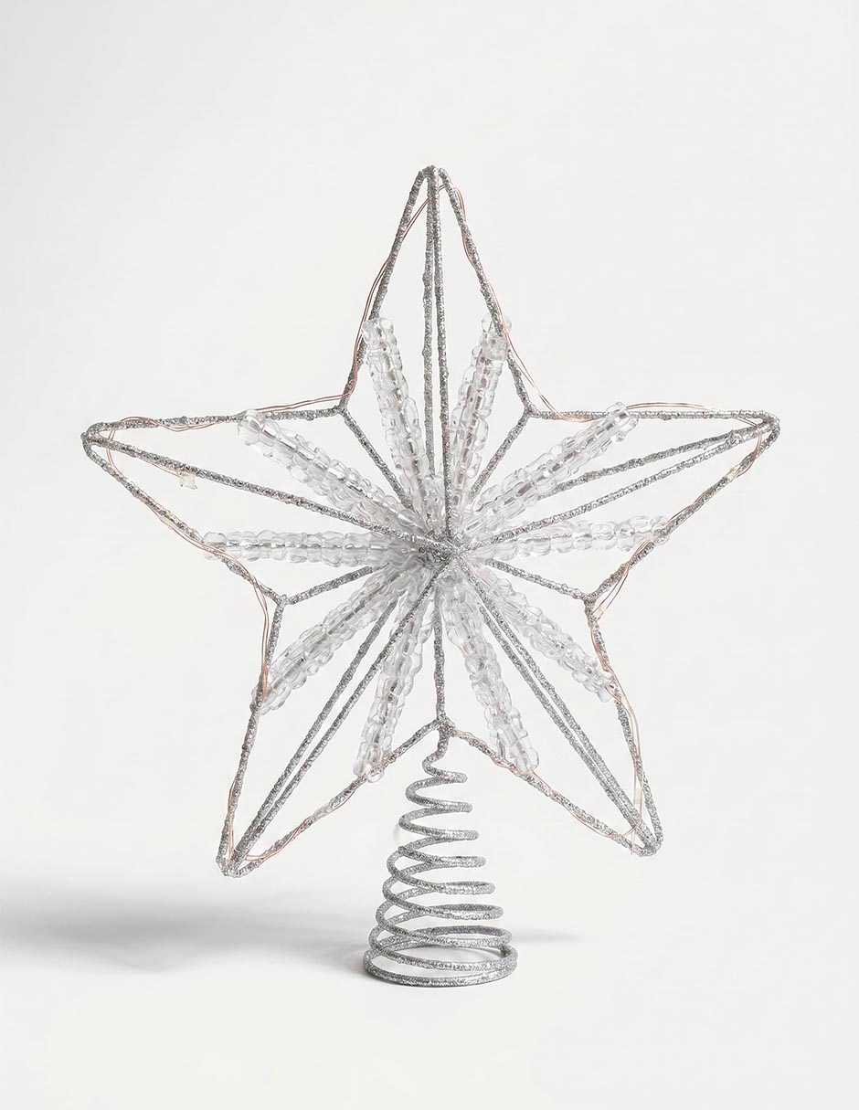 Punta para árbol navideño 4