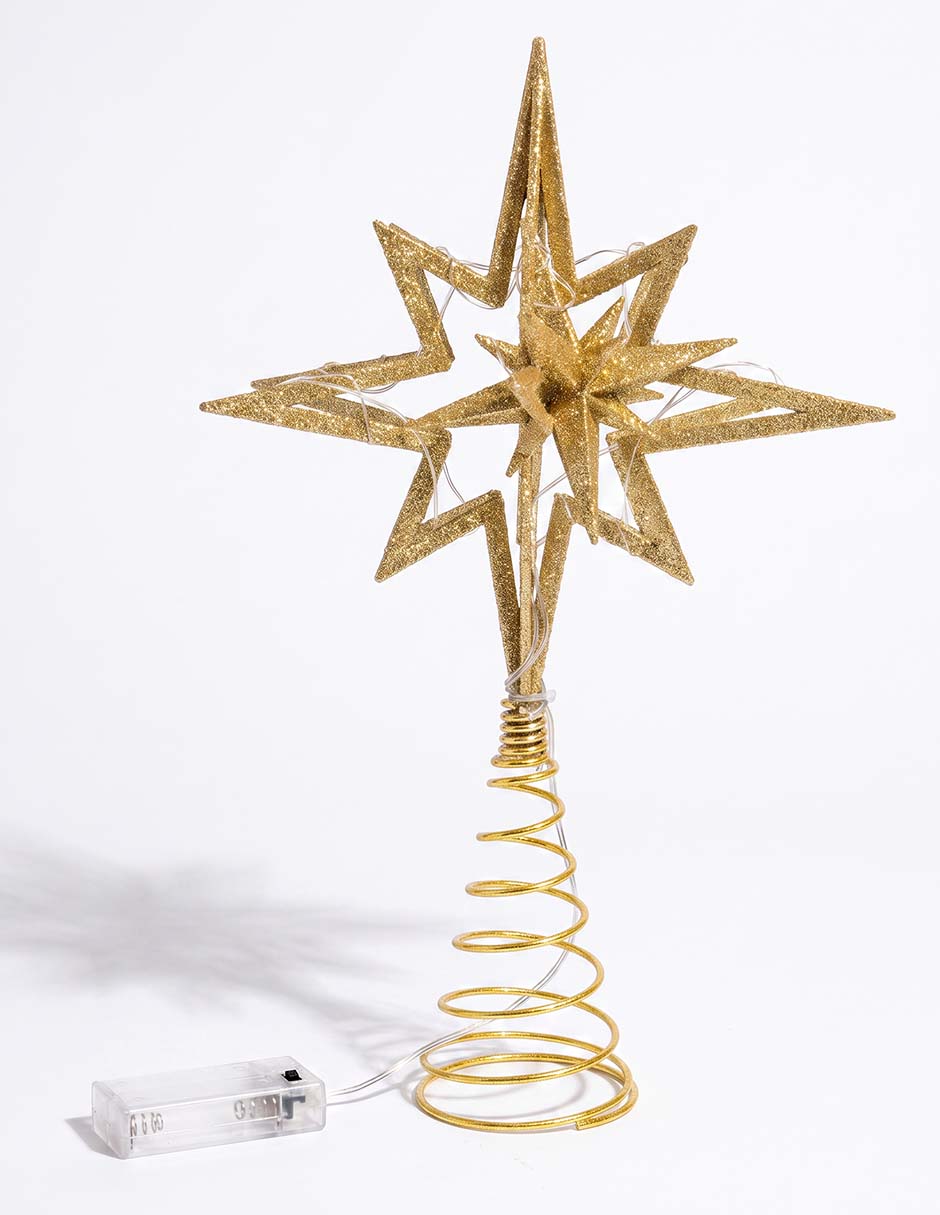 Punta para árbol navideño 1