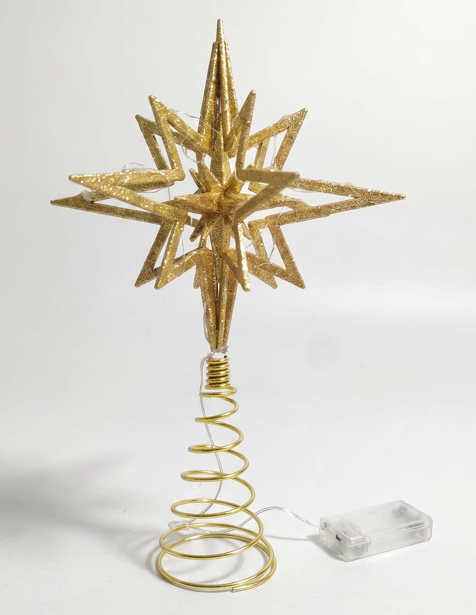 Punta para árbol navideño 2