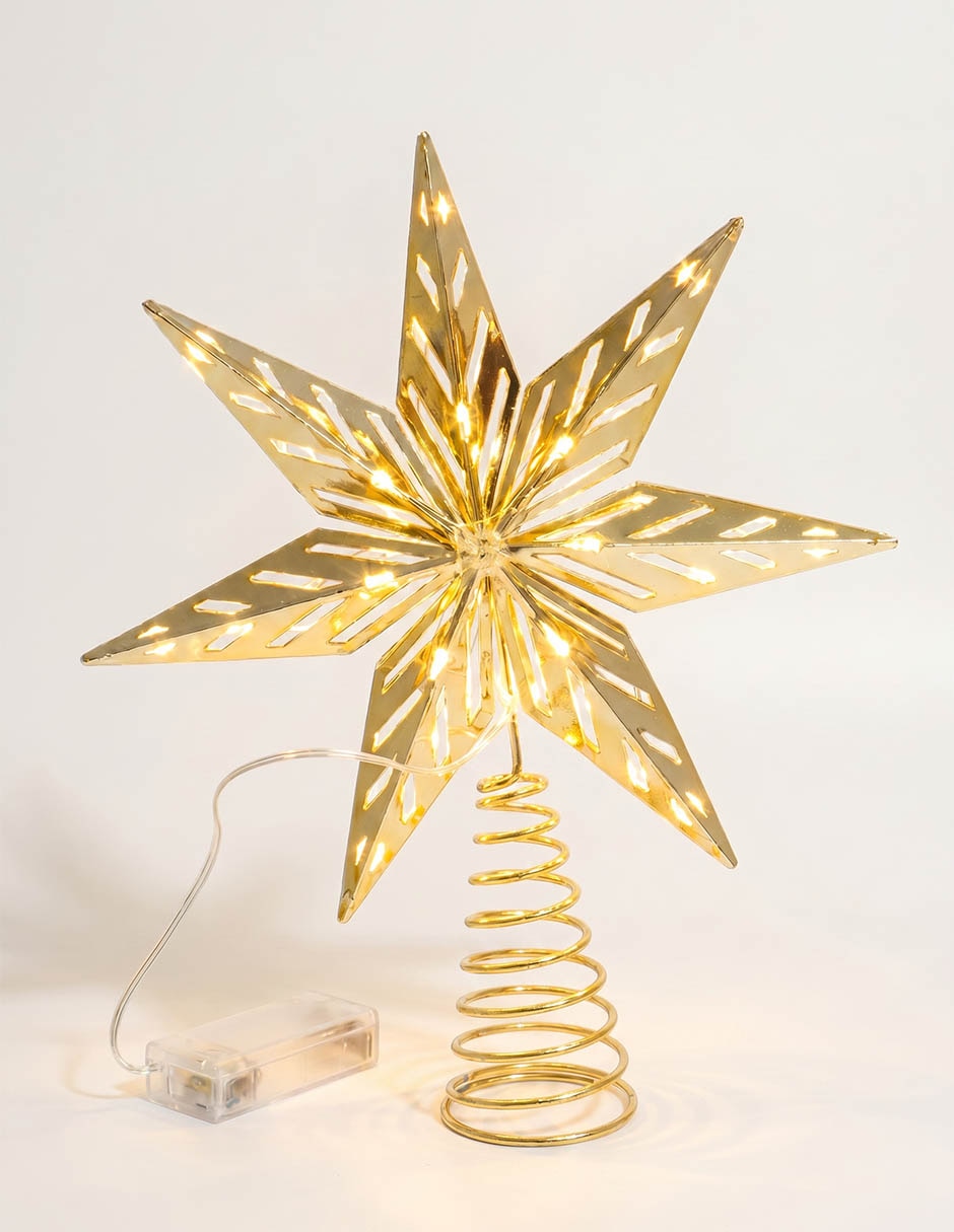 Punta para árbol navideño 3