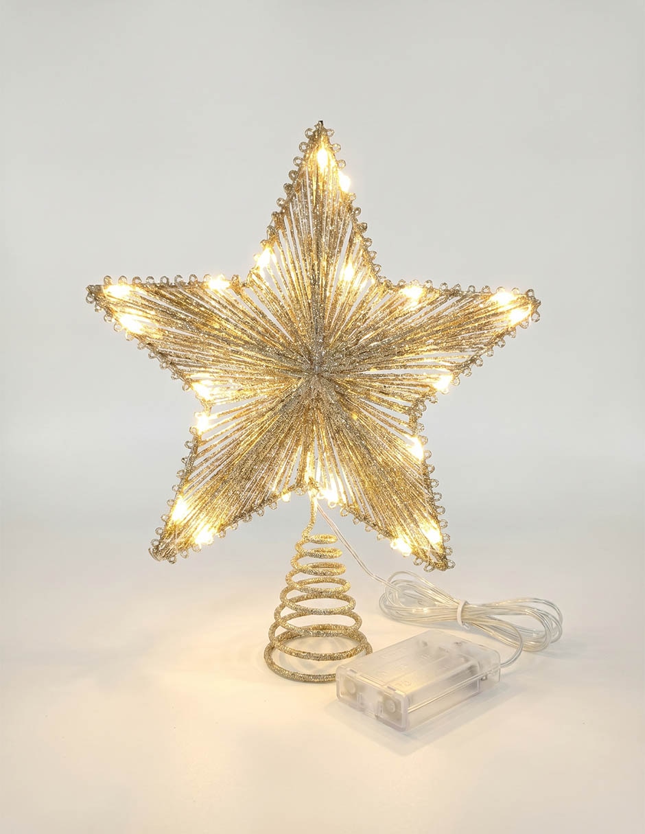 Punta para árbol navideño