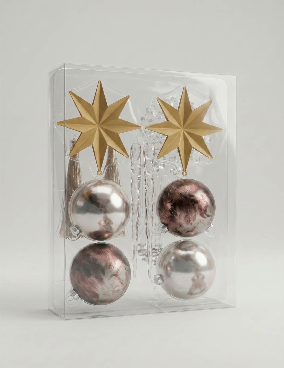 Set decorativo navideño 3