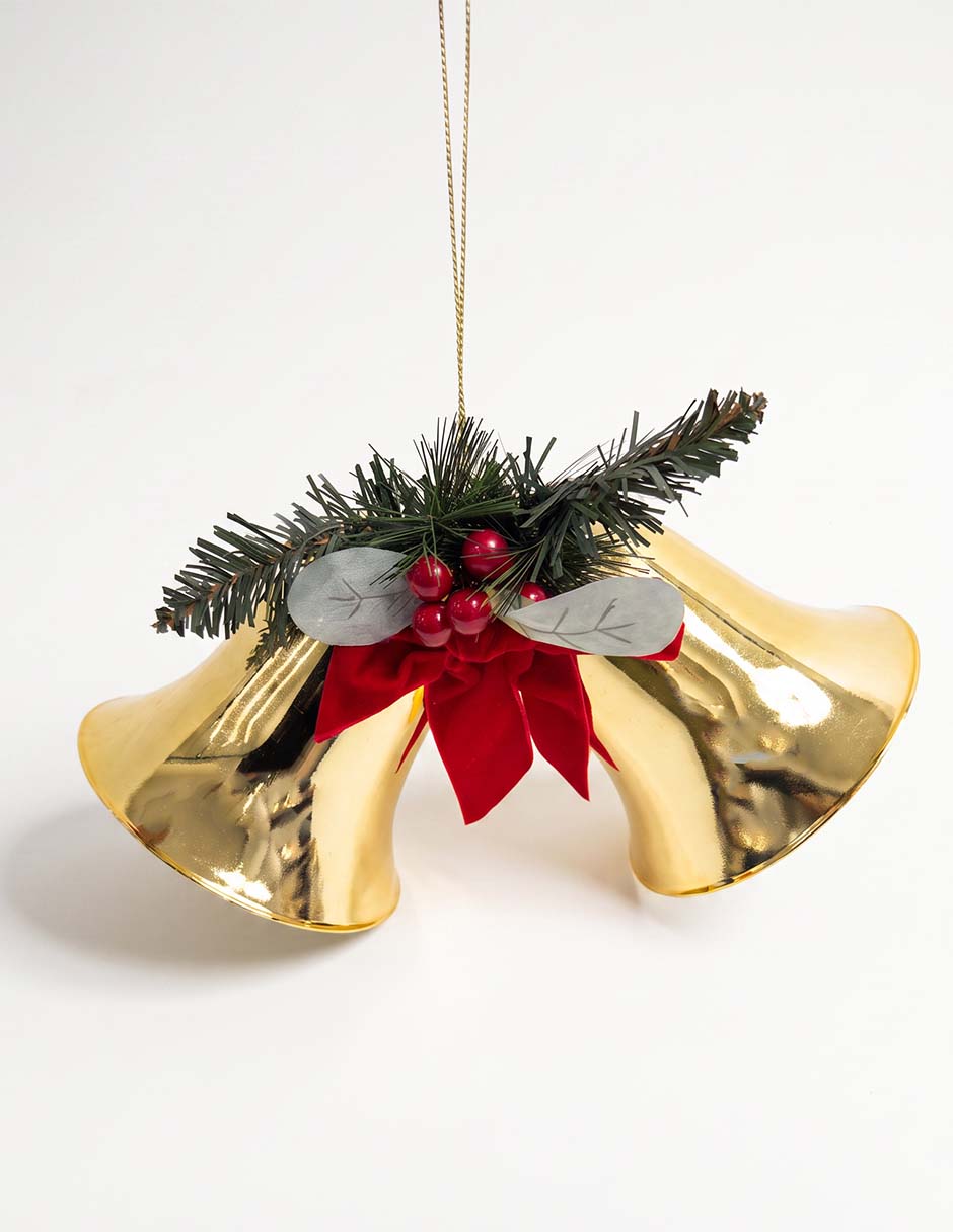Ornamento navideño campanas 1
