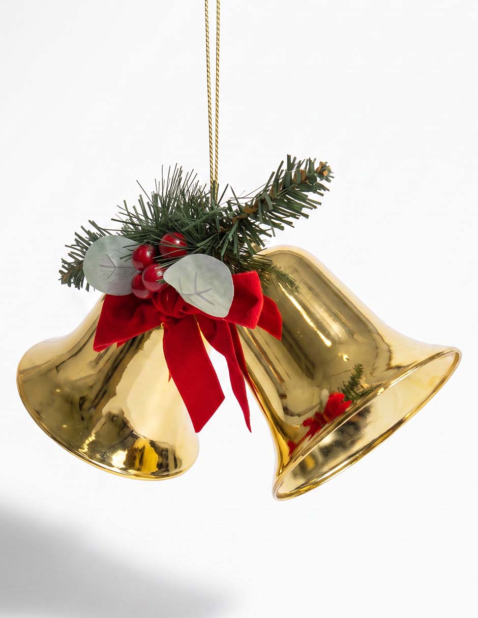 Ornamento navideño campanas 2