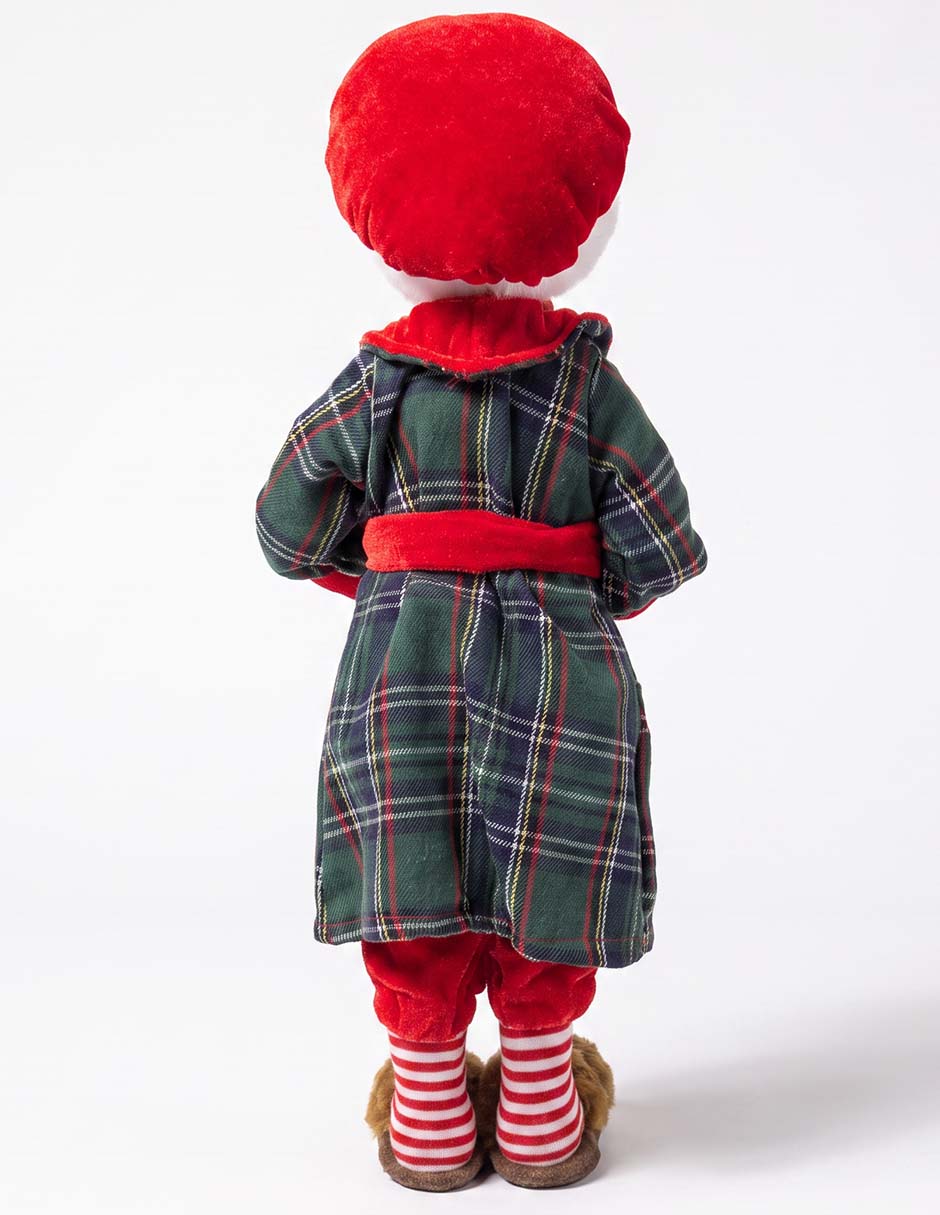 Figura decorativa navideña de sra. Claus 2