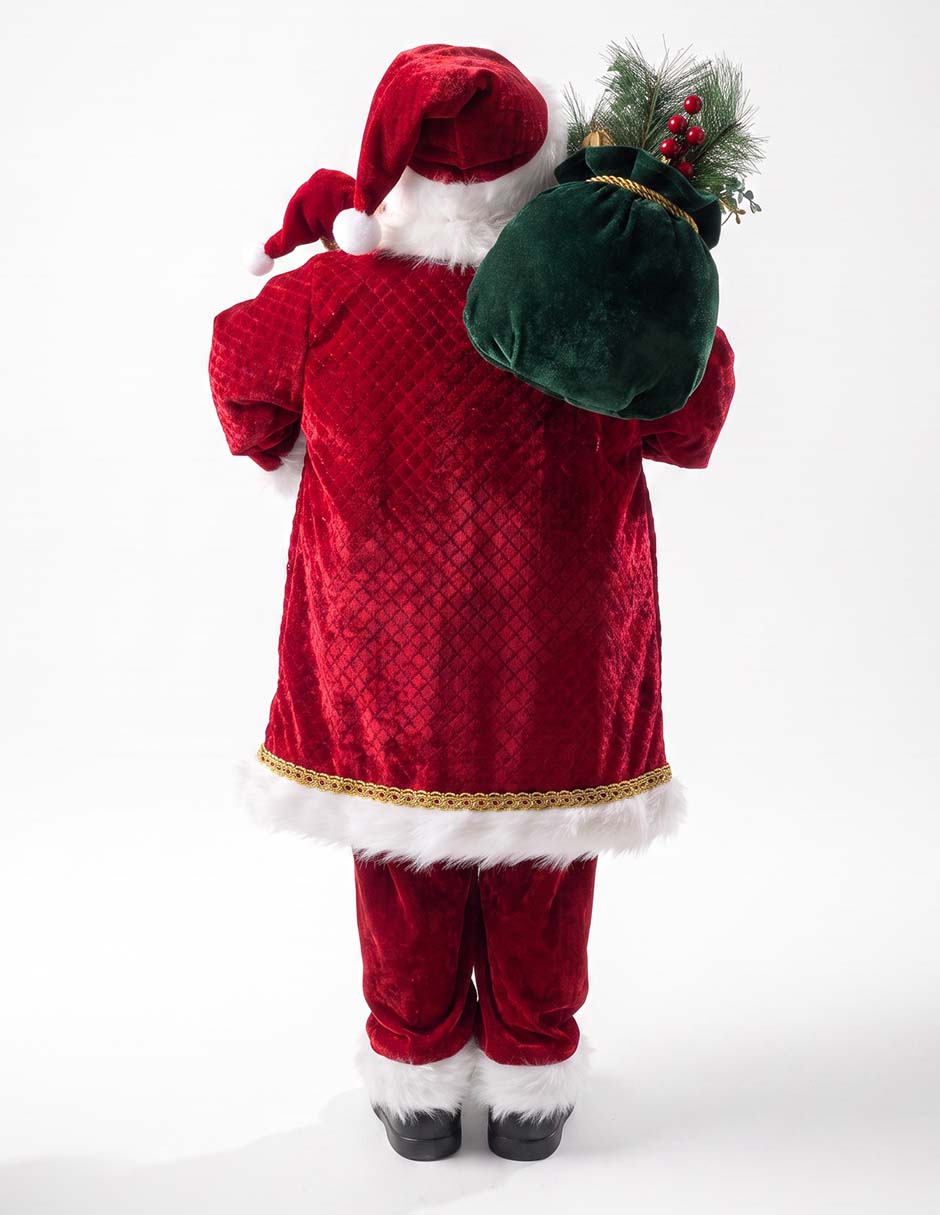 Figura decorativa navideña de santa claus 3