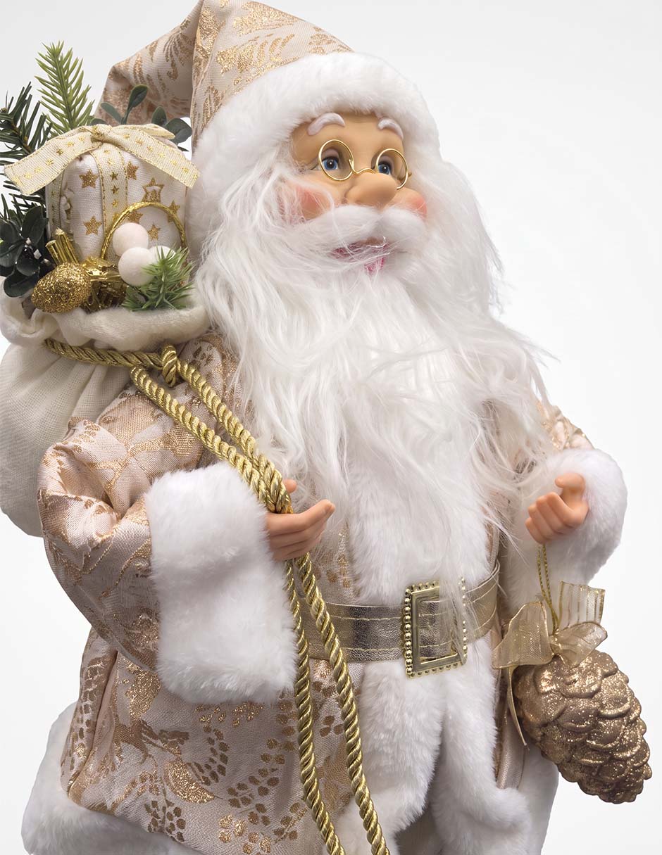 Figura decorativa navideña de Santa Claus
