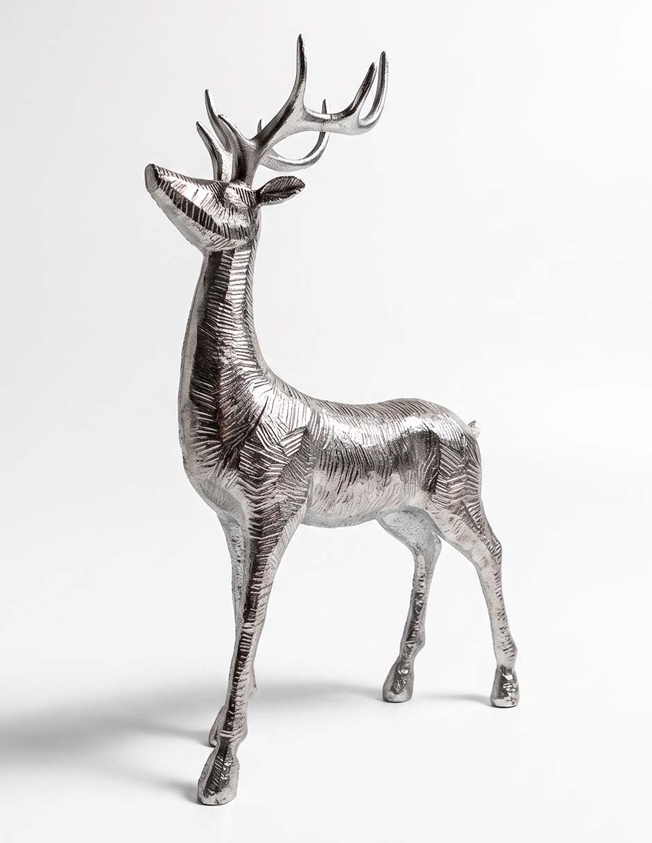 Figura decorativa navideña de reno