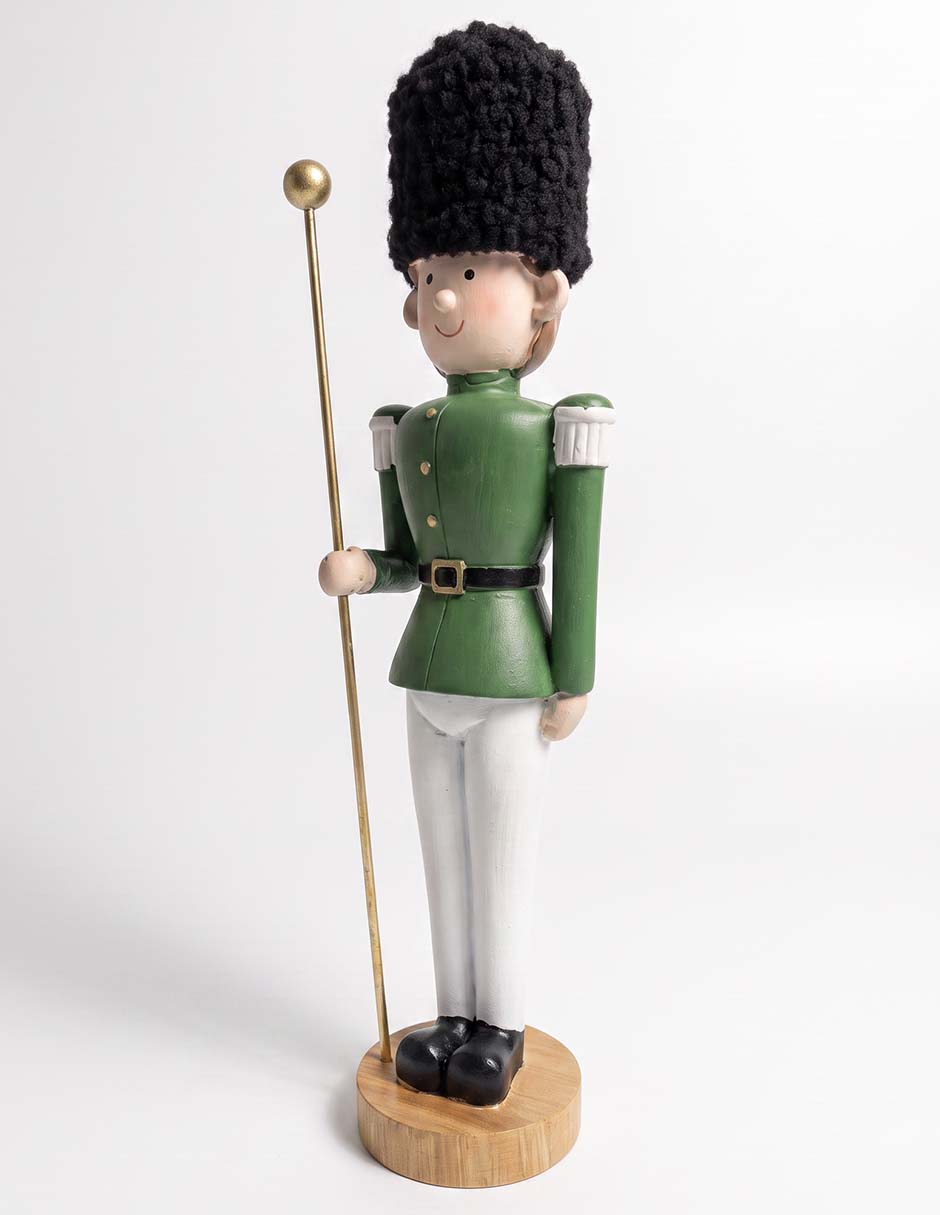 Figura decorativa navideña de soldado 4