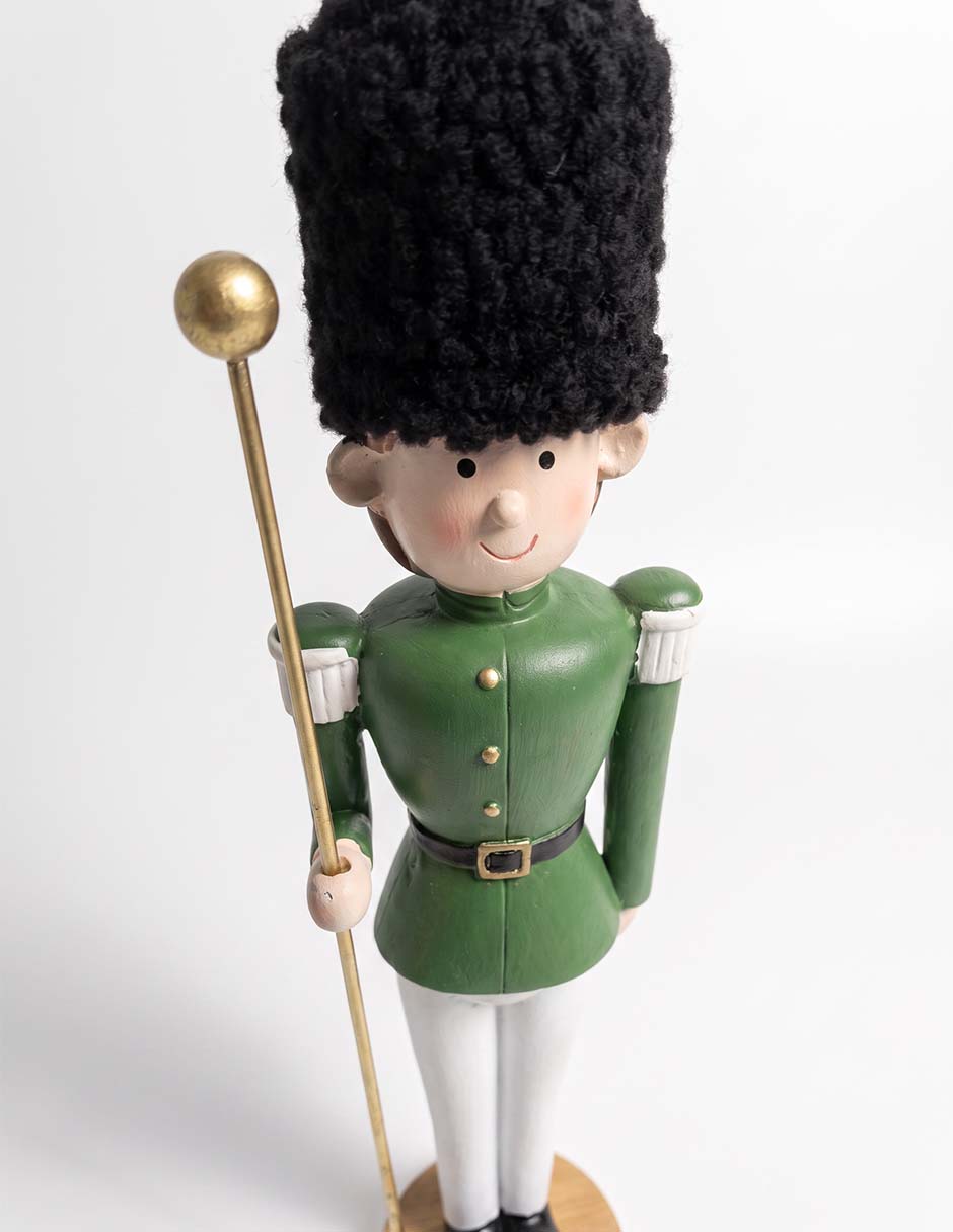 Figura decorativa navideña de soldado 2