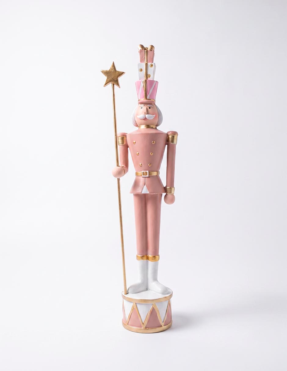 Figura decorativa navideña de soldado
