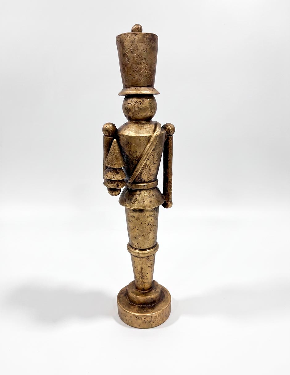 Figura decorativa navideña de soldado Figura decorativa navideña de soldado