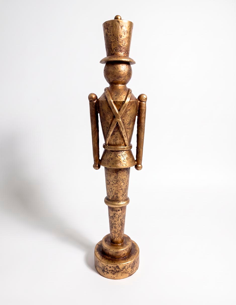 Figura decorativa soldado de resina 3
