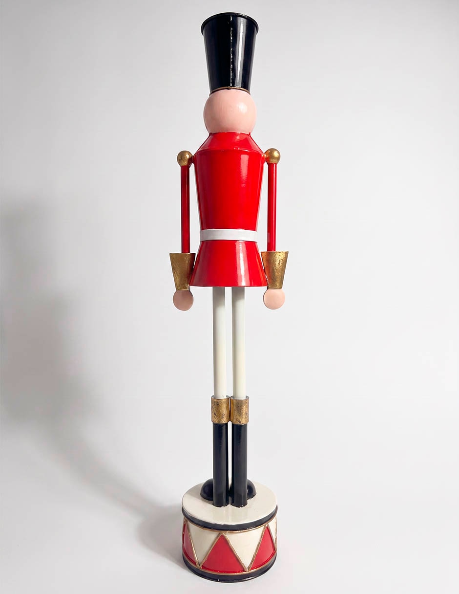 Figura decorativa navideña de metal 2