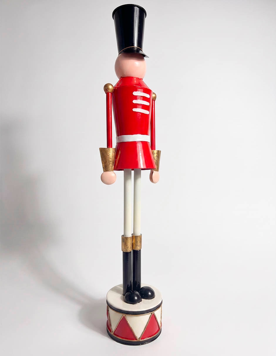 Figura decorativa navideña de metal 3