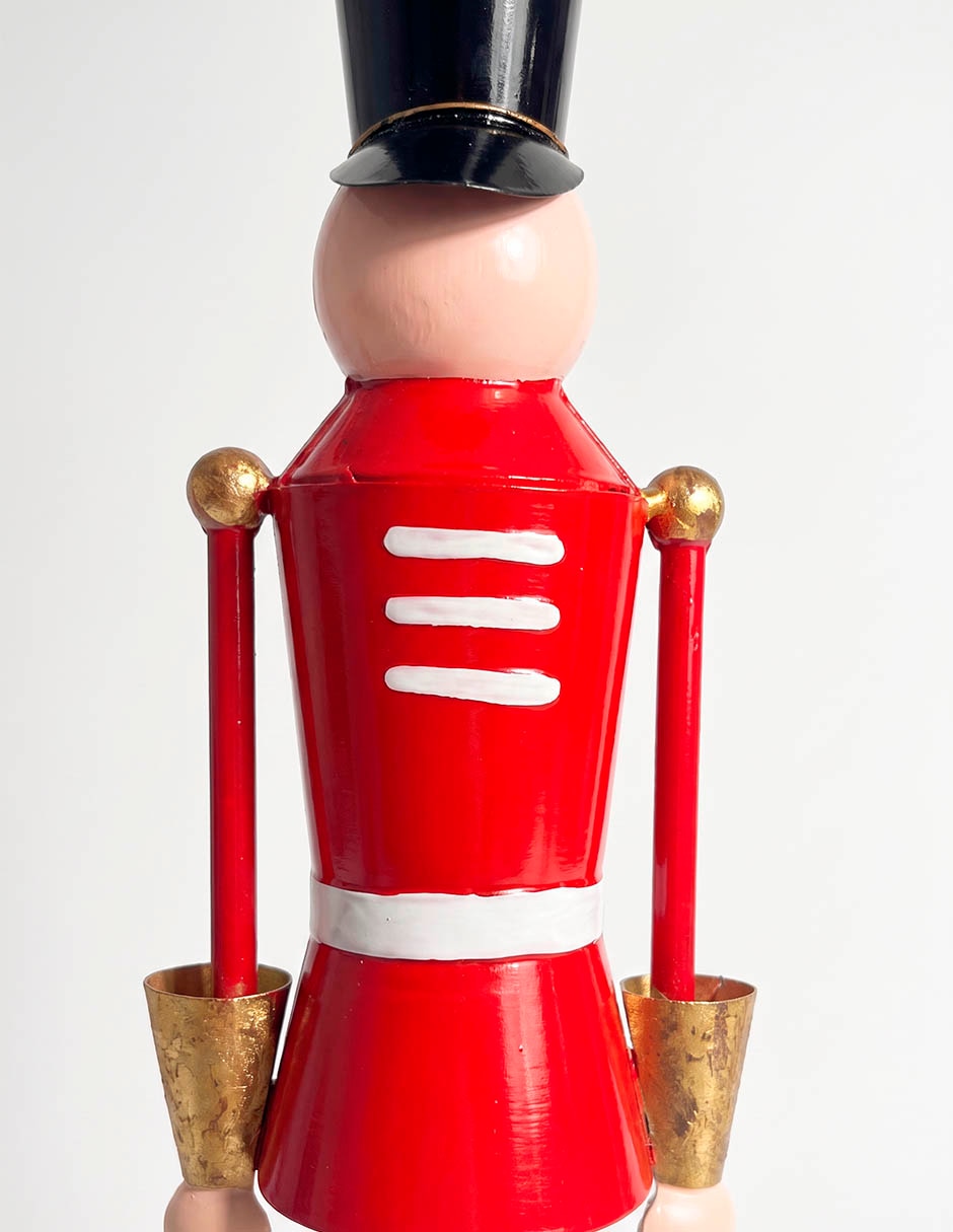 Figura decorativa navideña de metal 4