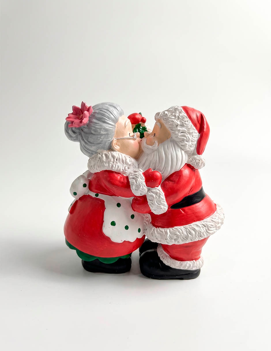 Figura decorativa navideña de resina 1