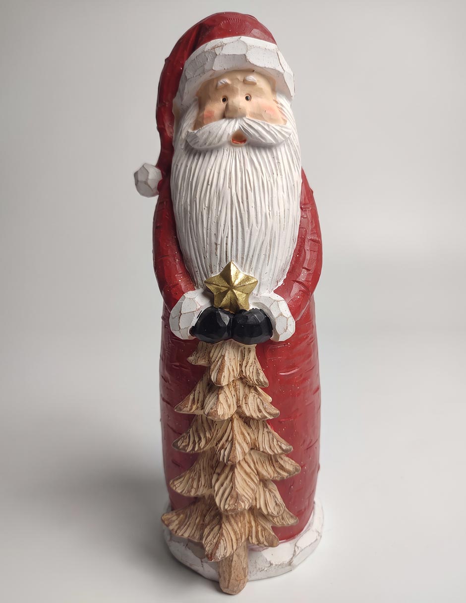 Figura decorativa de Santa Claus