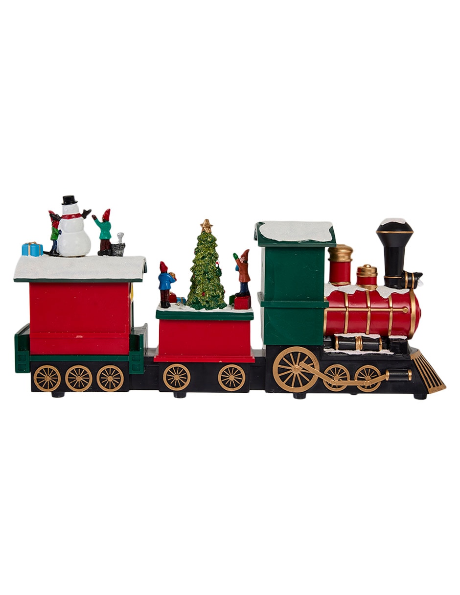 Figura decorativa Navideña Tren Figura decorativa Navideña Tren