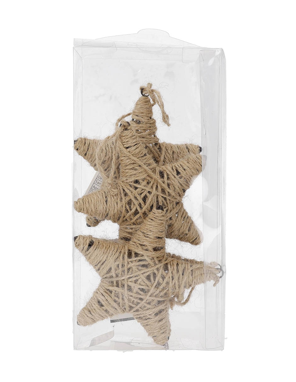 SET 4 ESTRELLAS JUTE