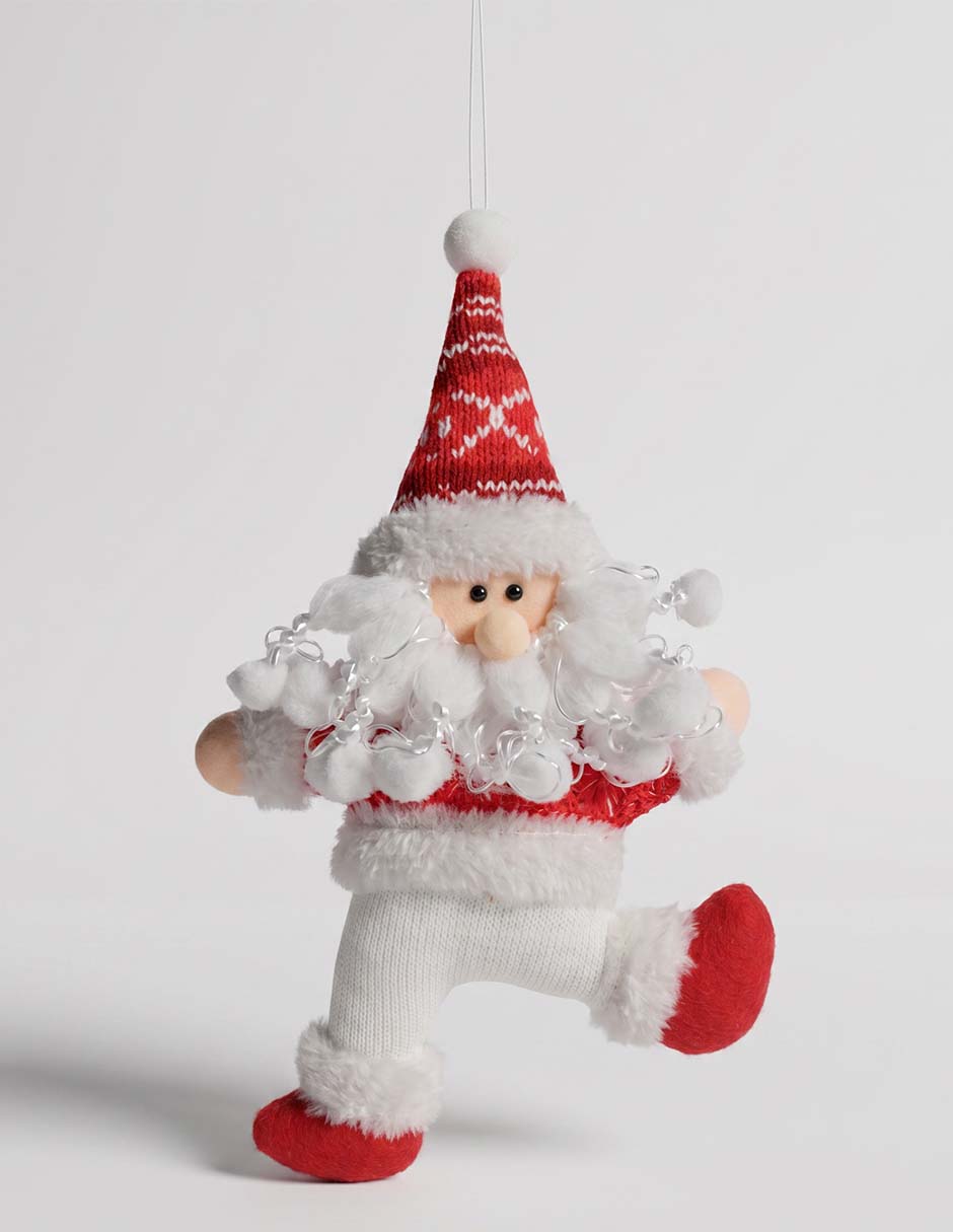 Ornamento navideño Santa Claus Chisrtmas Spirit 1