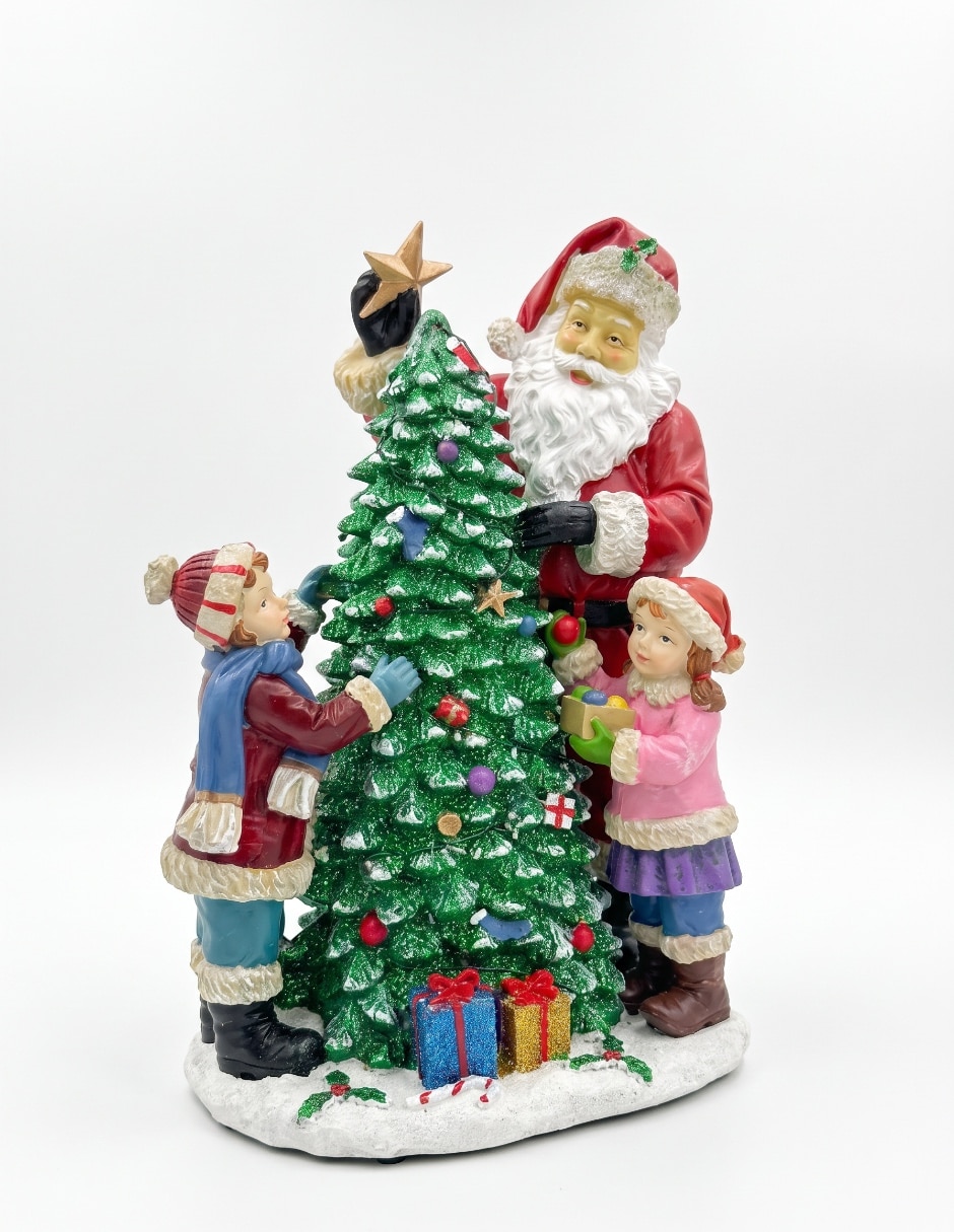 Figura decorativa navideña de Santa Claus 3