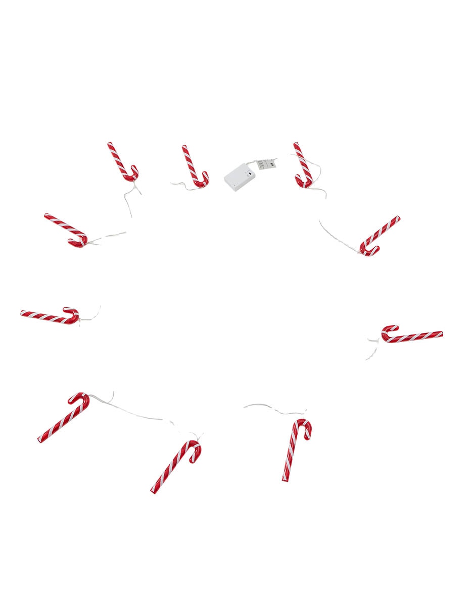 Serie LED con 10 focos 1