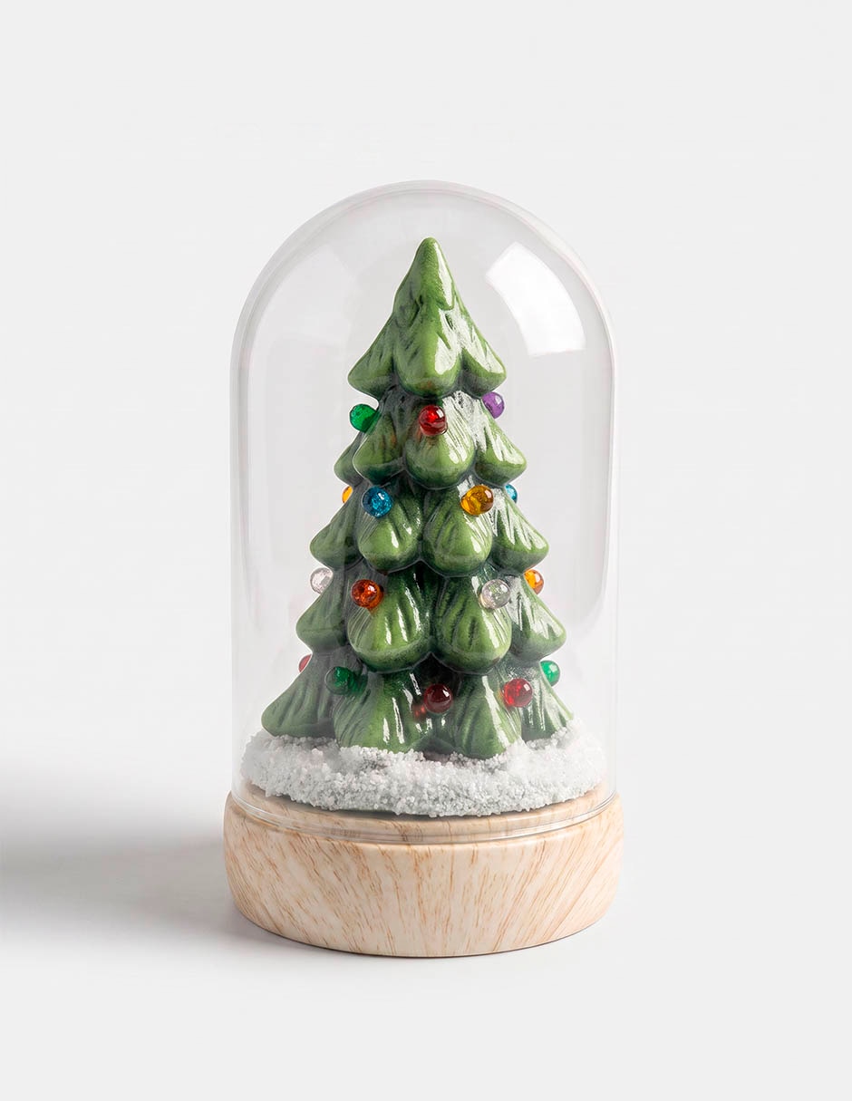 Figura decorativa navideña de árbol 2