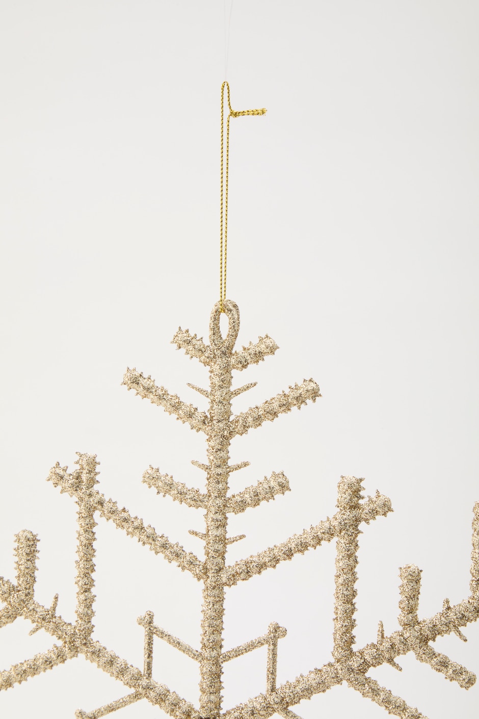 Ornamento Navidad copo de nieve 4