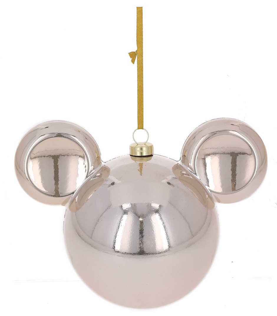 Ornamento Navidad cara Mickey Mouse