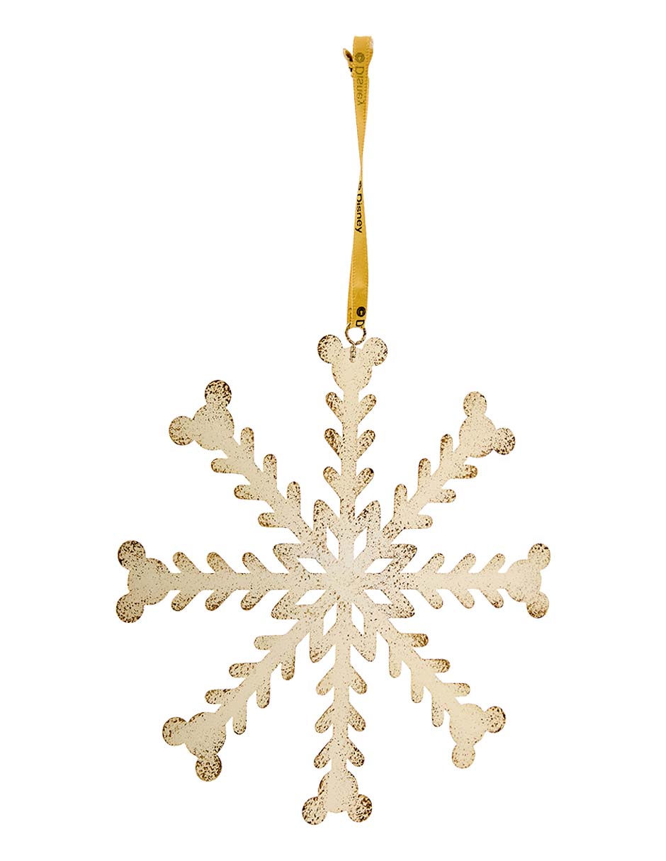 Ornamento Navidad copo de nieve Mickey Mouse 2