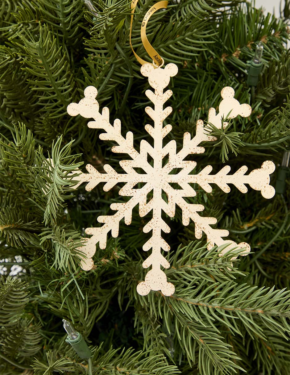 Ornamento Navidad copo de nieve Mickey Mouse 4